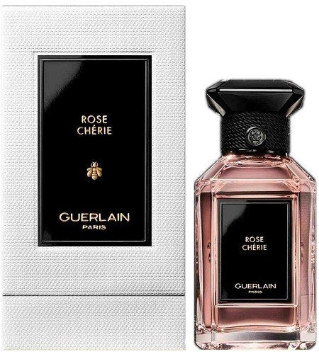 Guerlain Rose Chérie bottle with packaging