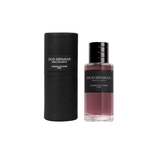 Dior Oud Ispahan bottle with packaging
