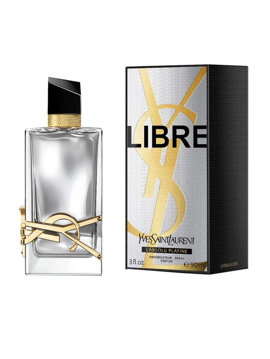Libre L'Absolu Platine By Yves Saint Laurent bottle with packaging