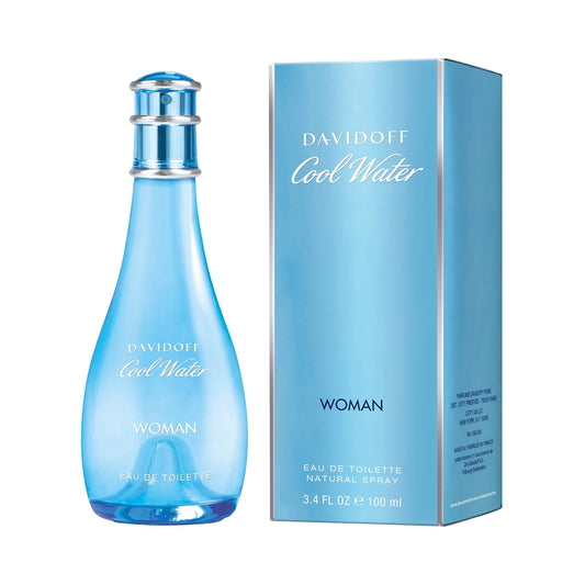 Davidoff Cool Water bottle with packaging