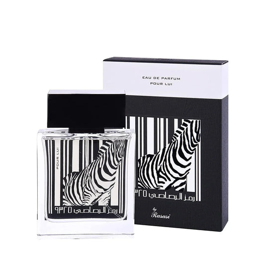 Rumz Al Rasasi 9325 Pour Lui By Rasasi bottle with packaging
