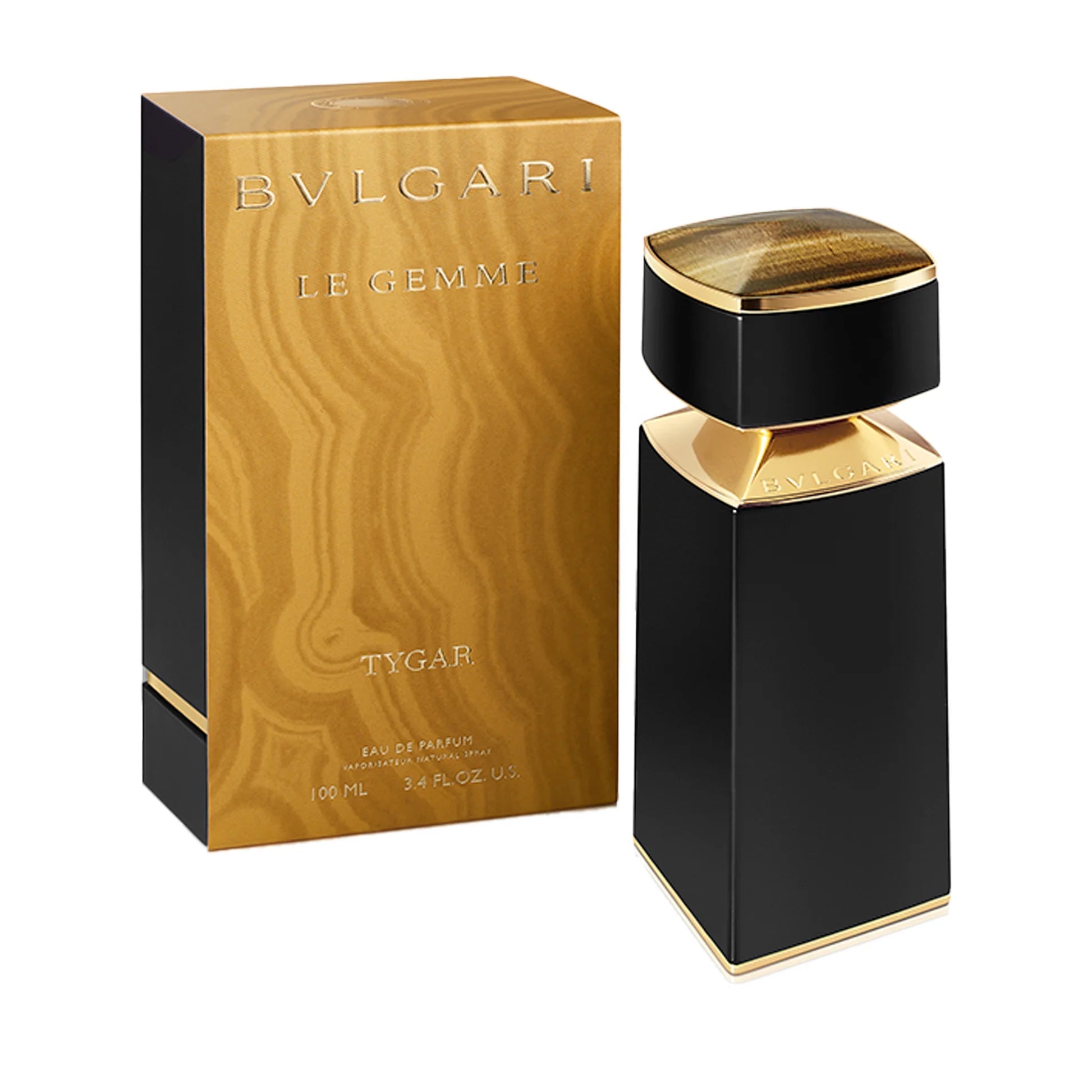 Bvlgari Le Gemme Tygar bottle with packaging