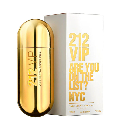 Carolina Herrera 212 VIP Are You On The List? NYC bottle with packaging