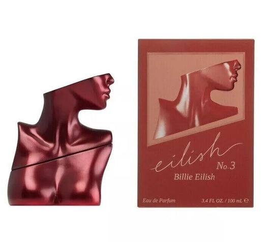 Billie Eilish No.3 bottle with packaging