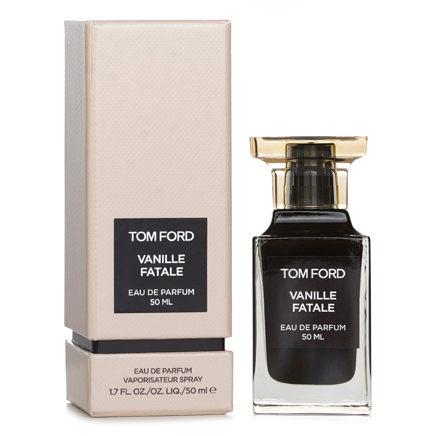 Tom Ford Vanille Fatale bottle with packaging