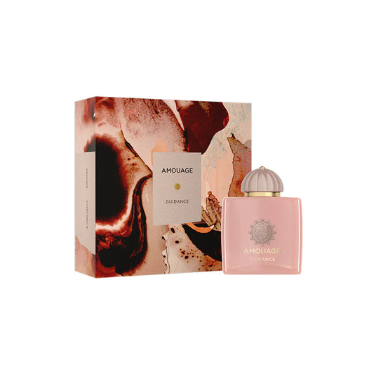 Amouage Guidance bottle with packaging