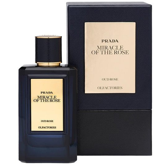 Mirages Miracle of the Rose By Prada bottle with packaging