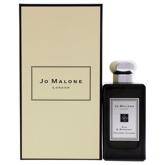 Jo Malone Oud & Bergamot bottle with packaging