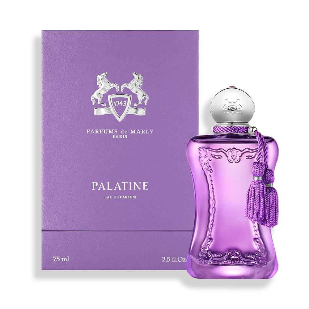 Palatine By Parfums de Marly bottle with packaging