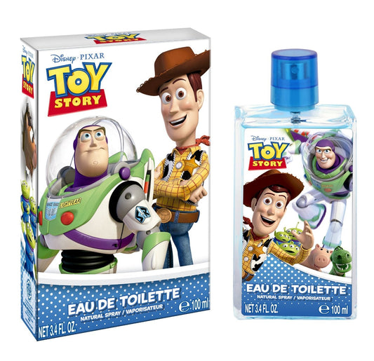 Toy Story Eau de Toilette By Pixar's Toy Story bottle with packaging