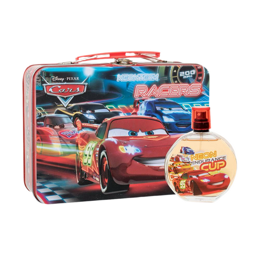 Disney Cars Neon Racers Eau de Toilette Gift Set bottle with packaging
