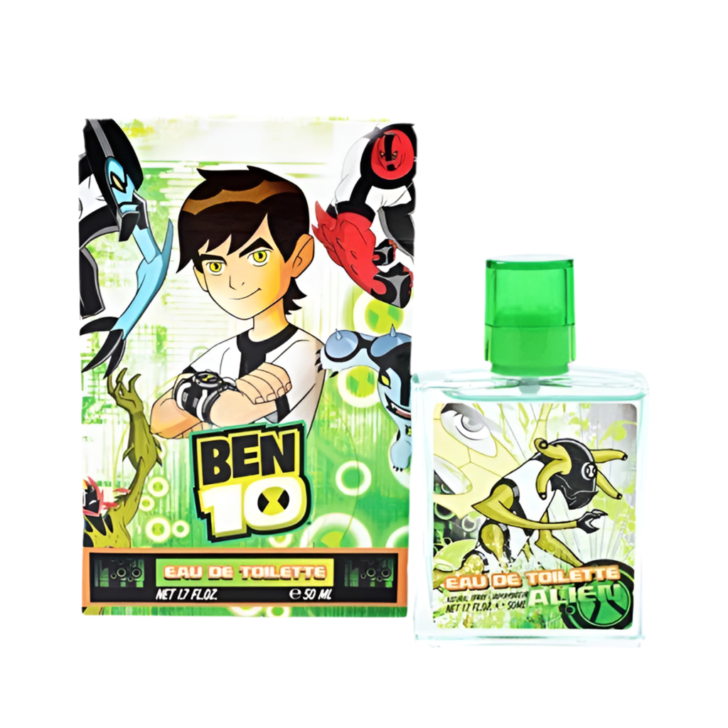 Ben 10 Eau de Toilette bottle with packaging
