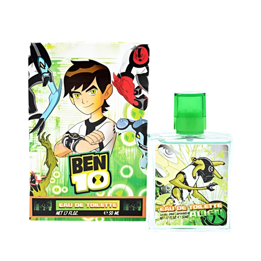 Ben 10 Eau de Toilette bottle with packaging