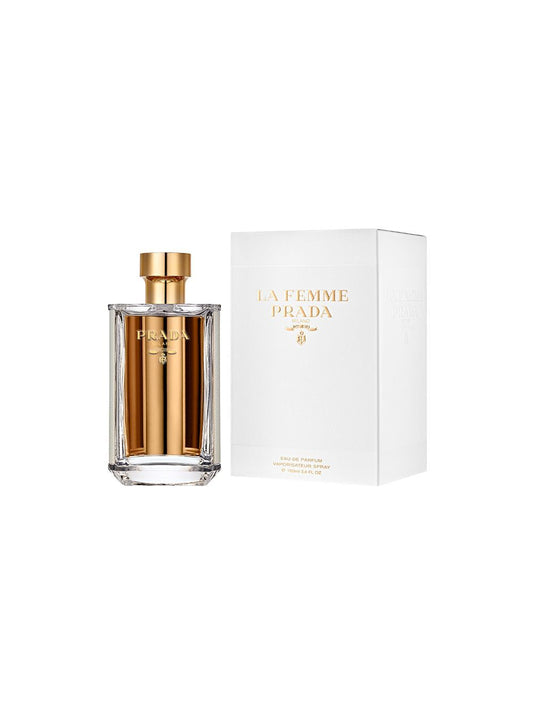 Prada La Femme By Prada bottle with packaging