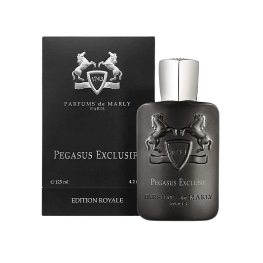 Pegasus Exclusif Parfum bottle with packaging