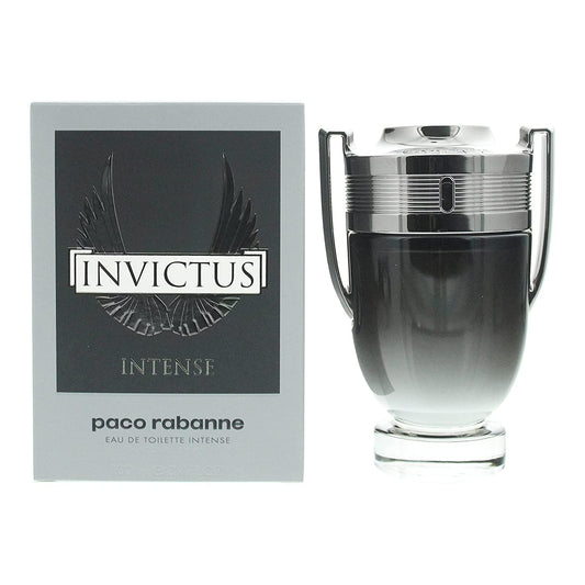 Invictus Intense bottle with packaging