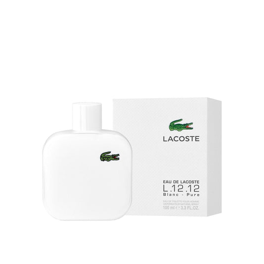 Eau de Lacoste L.12.12 Blanc – Pure bottle with packaging