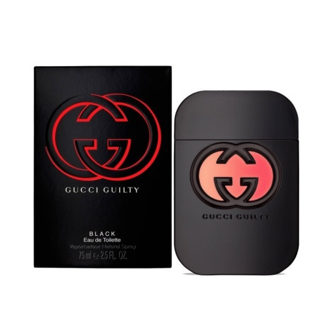Gucci Guilty Black bottle with packaging