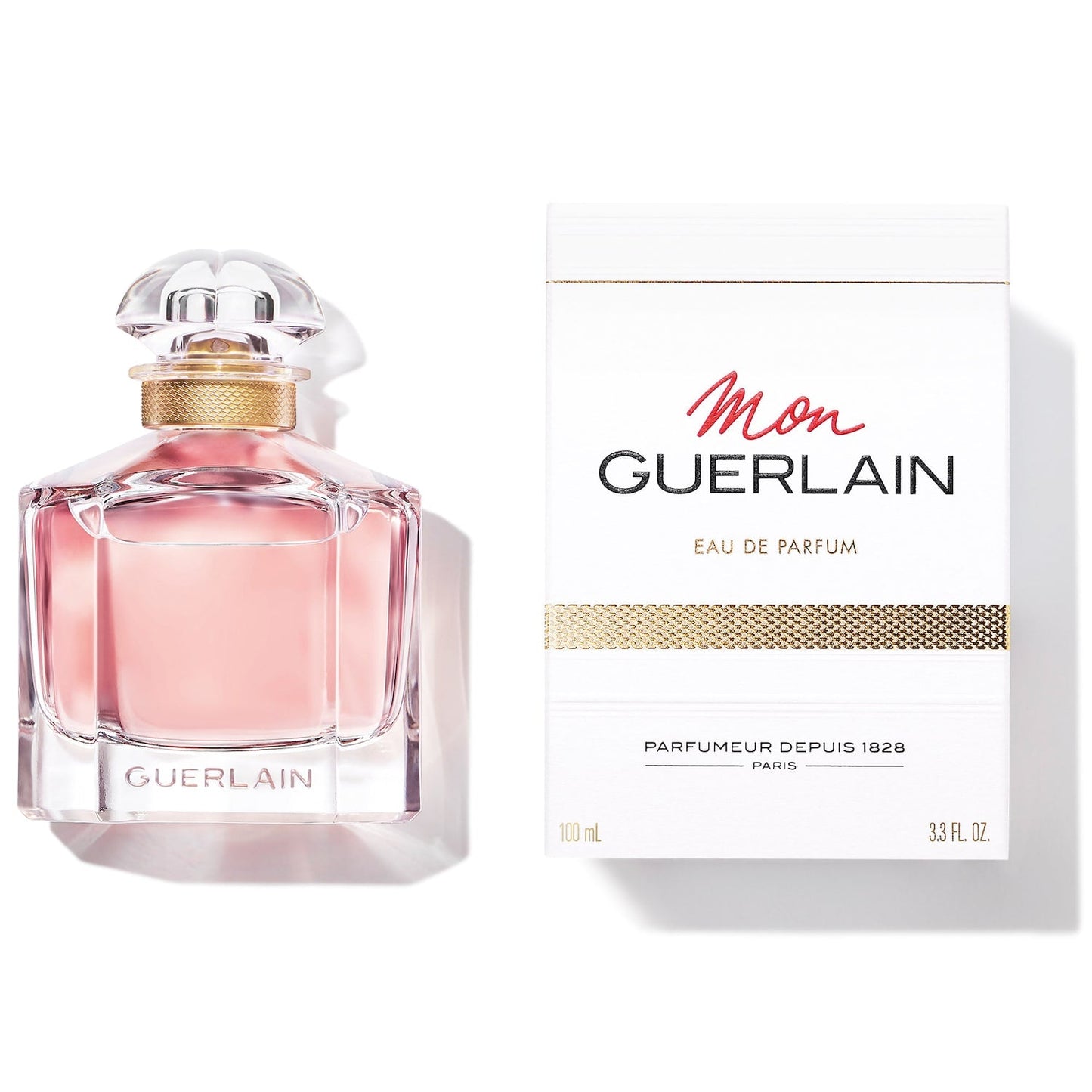 Guerlain Mon Guerlain Eau de Parfum bottle with packaging