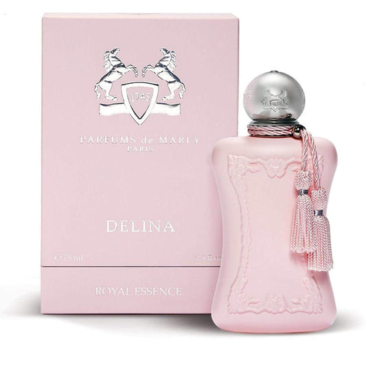 Delina by Parfums de Marly bottle with packaging