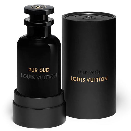 Pur Oud By Louis Vuitton bottle with packaging