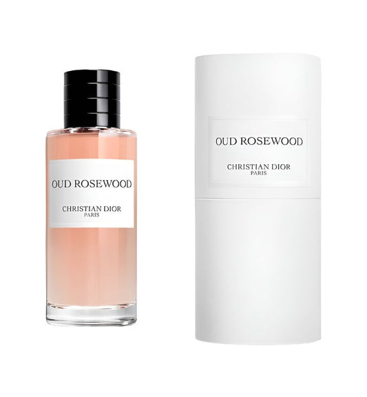 Dior Oud Rosewood bottle with packaging