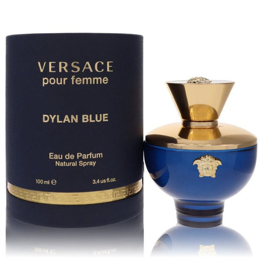 Dylan Blue bottle with packaging