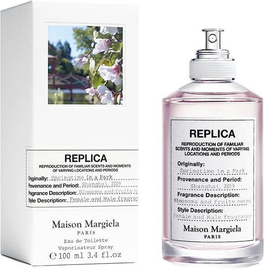 Springtime in the Park bottle with packaging