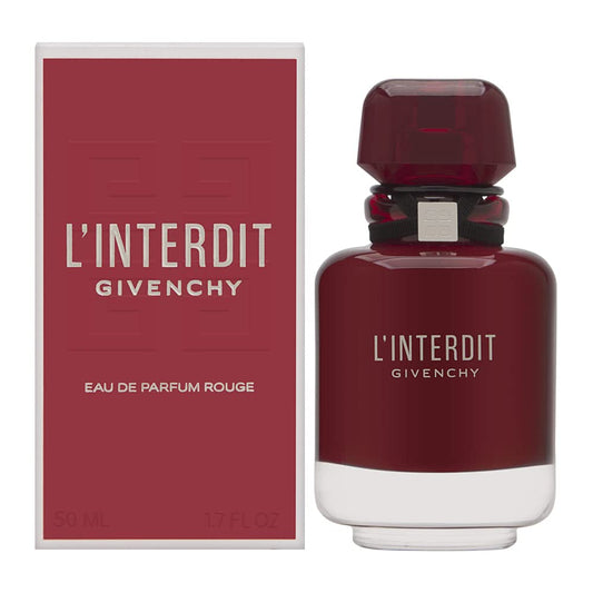 Givenchy L'Interdit Eau de Parfum Rouge bottle with packaging