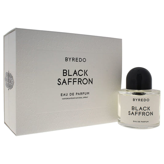 Byredo Black Saffron bottle with packaging