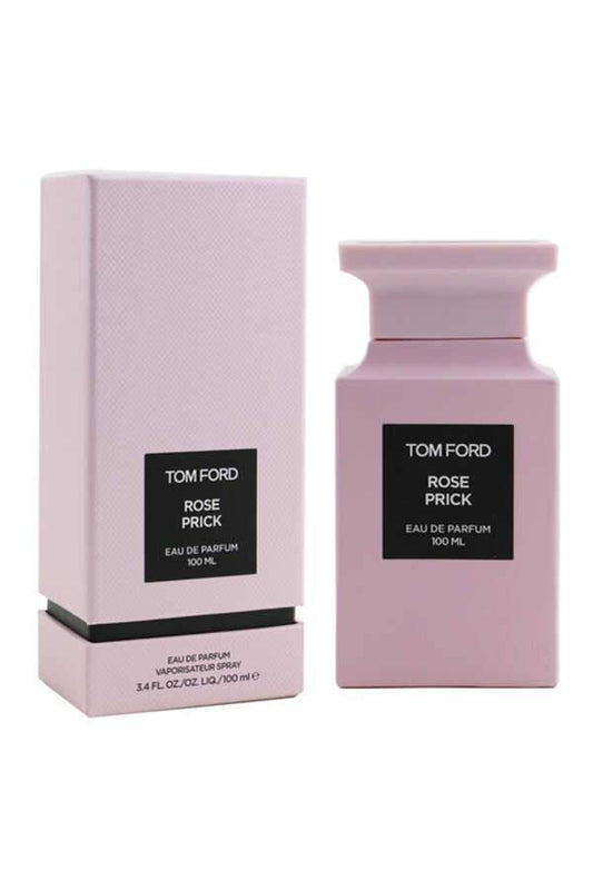 Tom Ford Rose Prick bottle with packaging