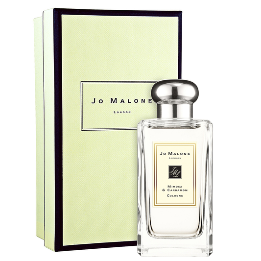 Jo Malone Mimosa & Cardamom bottle with packaging