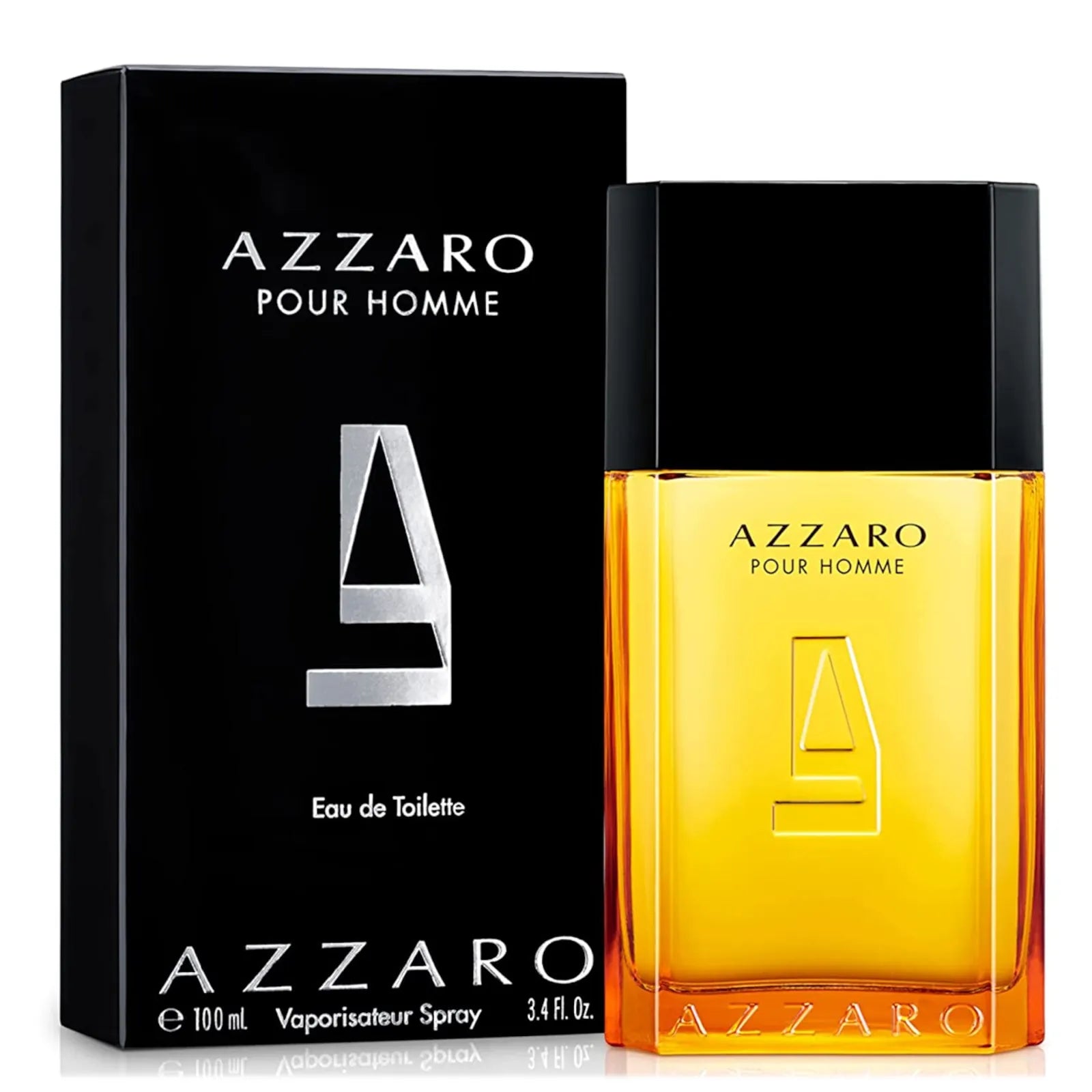Azzaro Pour Homme Eau de Toilette bottle with packaging