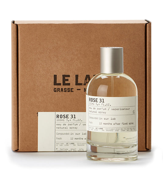 Rose 31 bottle with packaging