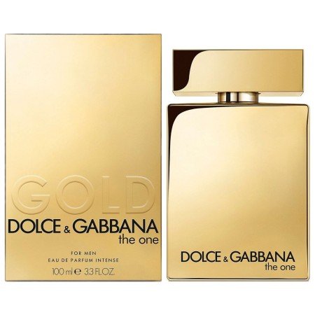 Dolce & Gabbana The One Gold bottle with packaging