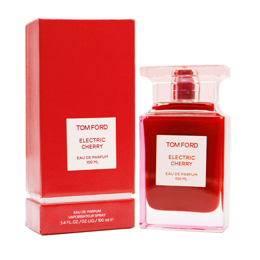 Tom Ford Electric Cherry bottle with packaging