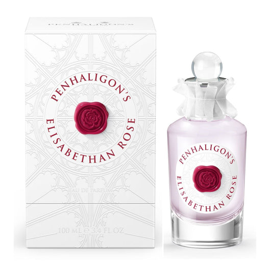 Penhaligon's Elisabethan Rose Eau de Parfum bottle with packaging