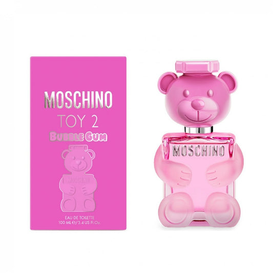 Moschino Toy 2 Bubble Gum bottle with packaging