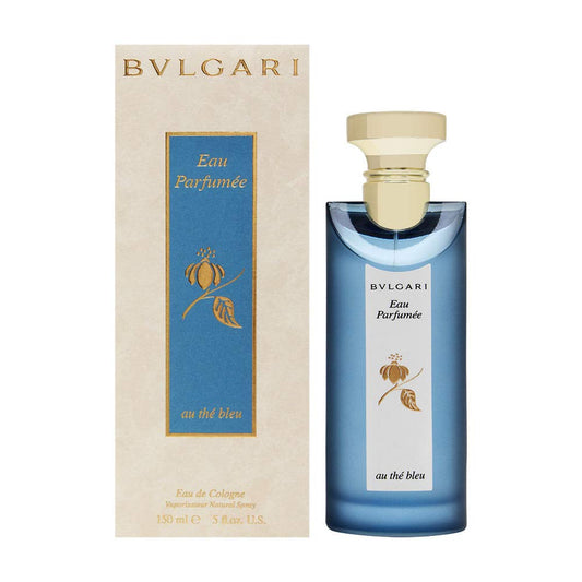 Bvlgari Eau Parfumée au Thé Bleu bottle with packaging