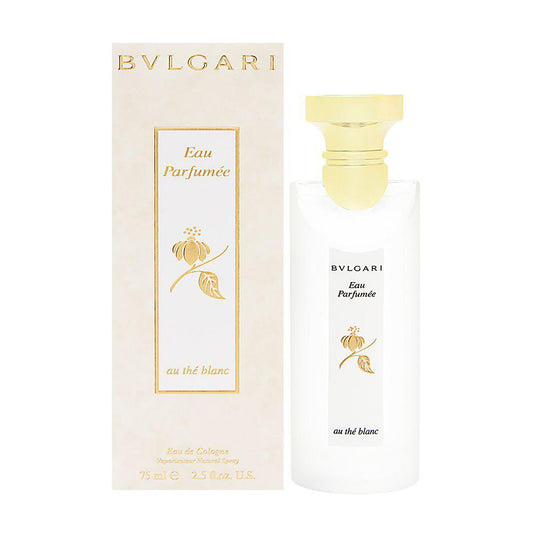 Bvlgari Eau Parfumée au Thé Blanc bottle with packaging