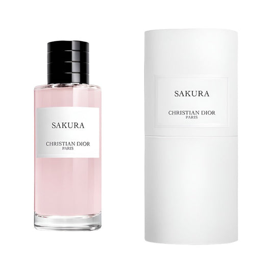 Dior Sakura bottle with packaging