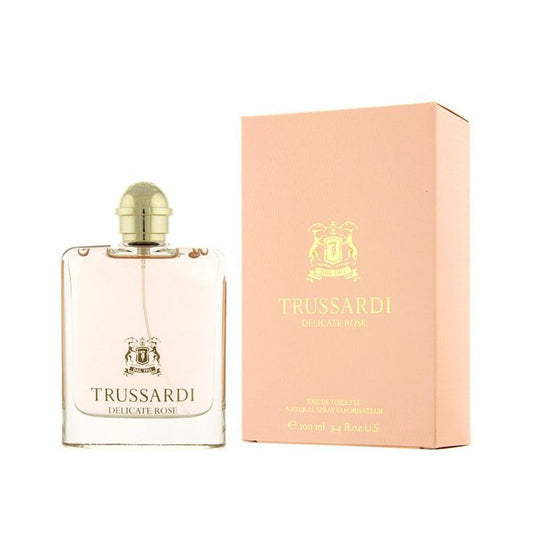 Trussardi Delicate Rose bottle with packaging