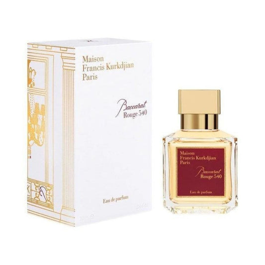Baccarat Rouge Eau de Parfum bottle with packaging