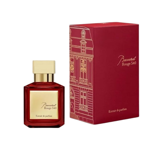 Baccarat Rouge Extrait de Parfum bottle with packaging