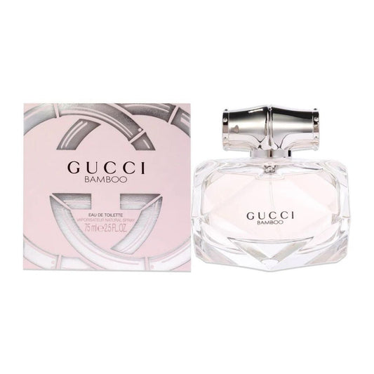 Gucci Bamboo Eau de Parfum bottle with packaging