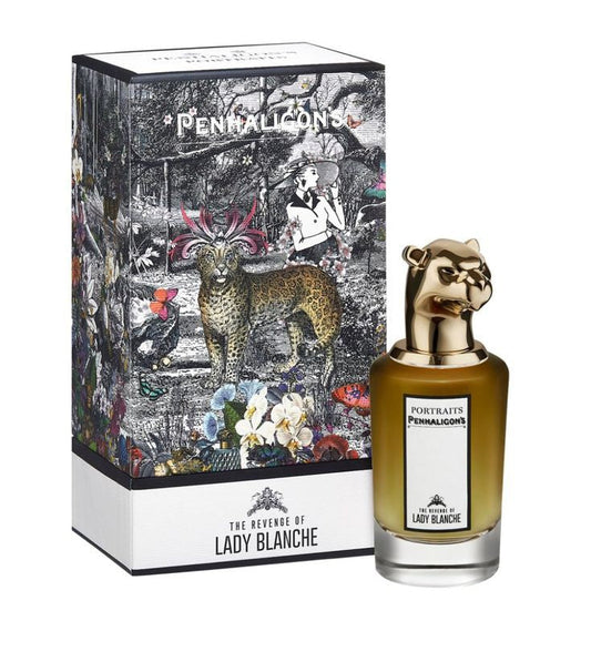 Penhaligon's Lady Blanche bottle with packaging