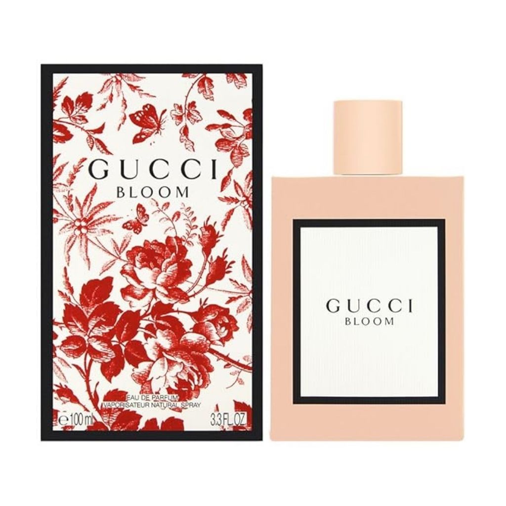 Gucci Bloom Eau de Parfum bottle with packaging