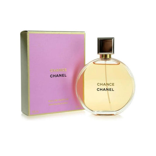 Chanel Chance Eau de Parfum bottle with packaging