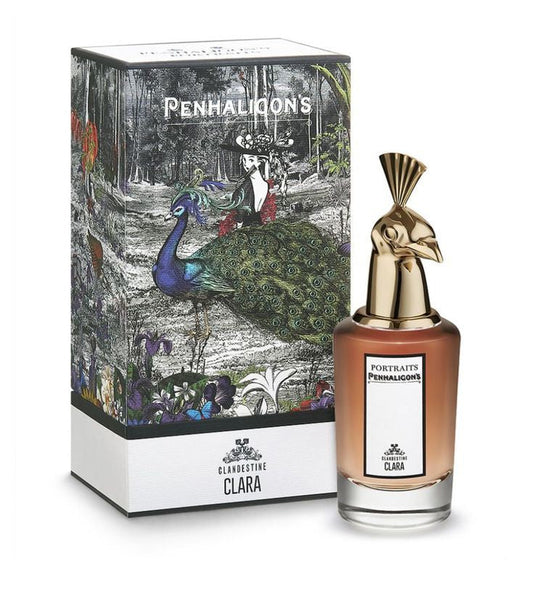 Penhaligon's Clandestine Clara bottle with packaging