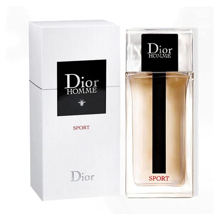 Dior Homme Sport 2021 Edition bottle with packaging